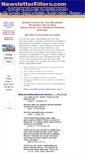 Mobile Screenshot of newsletterfillers.com